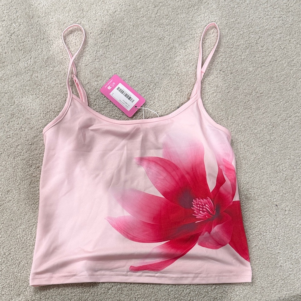 Edikted Floral Pink Cami Top